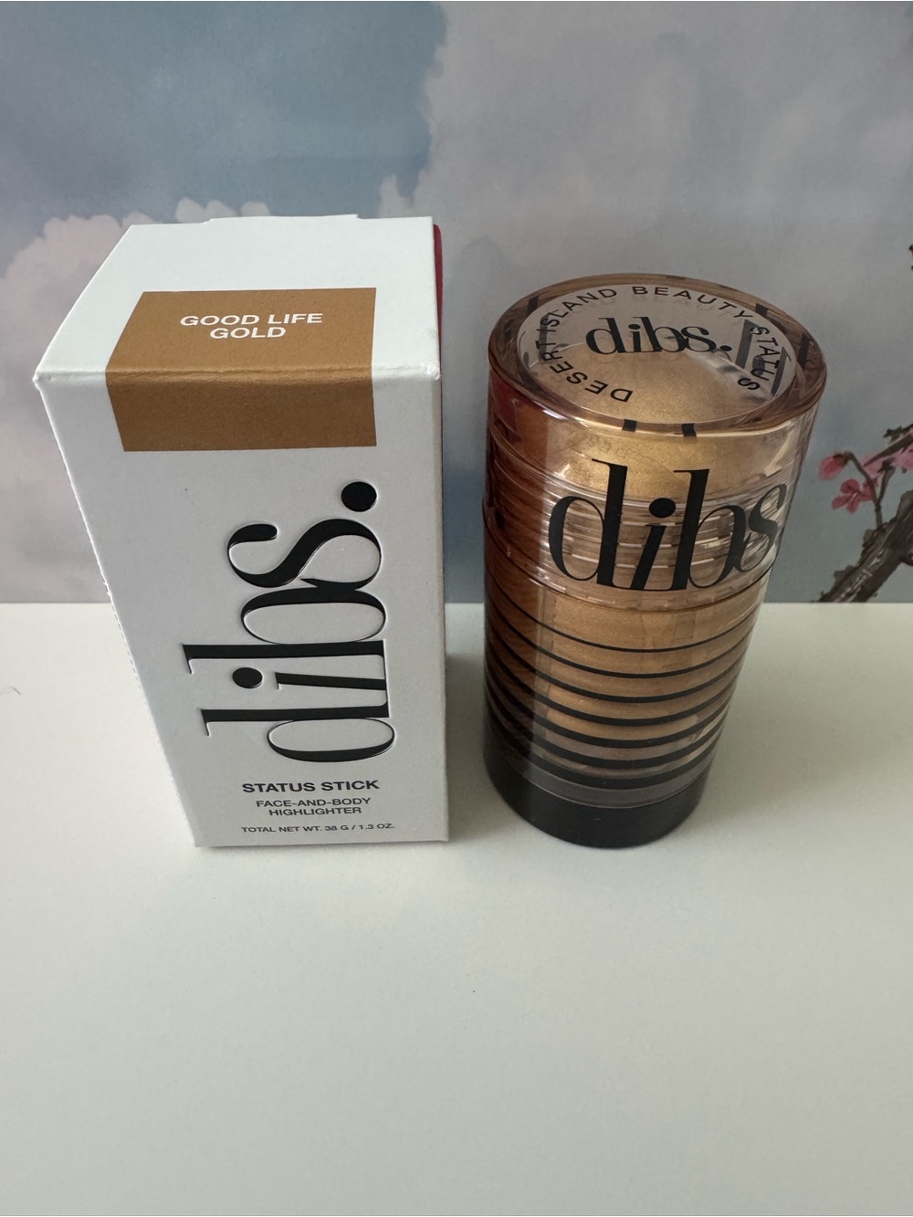 dibs Good Life Gold Status Stick - Shimmering Gold Highlighter